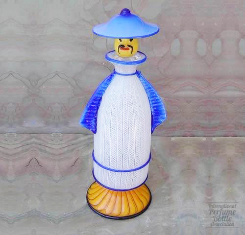 Asian Man in Murano Art Glass
