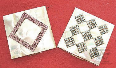 Rhinestone Compacts by Elgin American