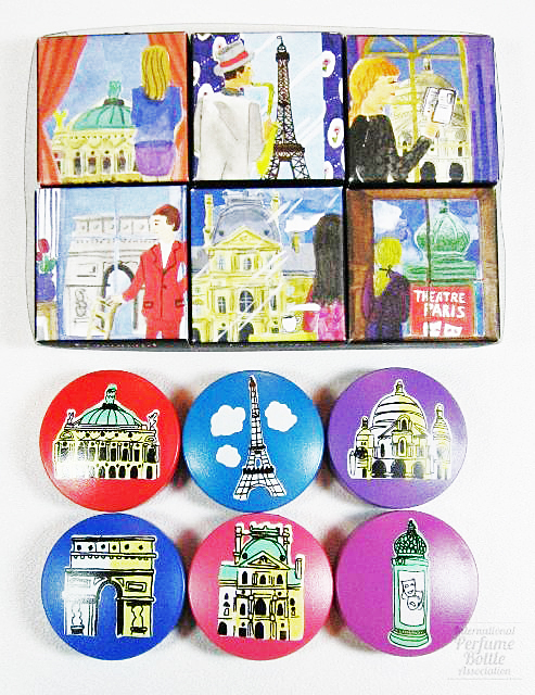 Paris Scenes Solid Perfumes by Fragonard