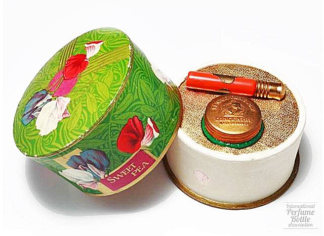 "Sweet Pea" Powder, Rouge, Perfume Set by Rénaud