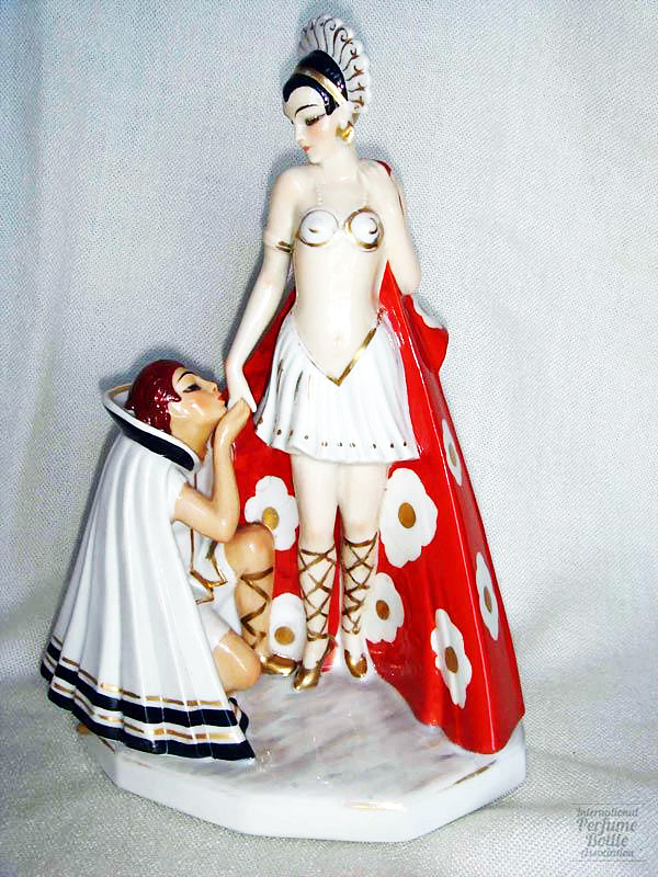 Greek Woman and Man Perfume Lamp