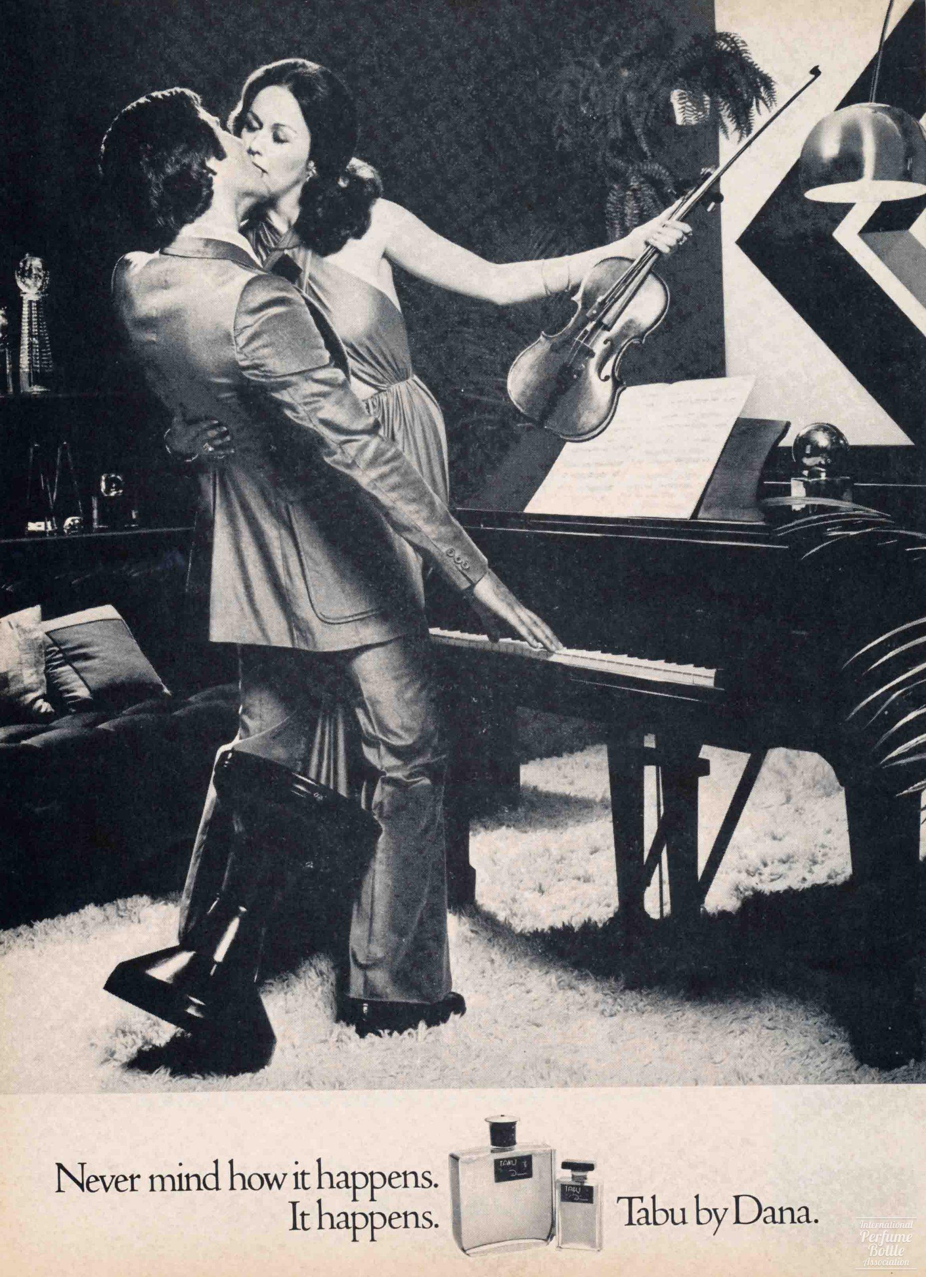 "Tabu" by Data Advertisement - 1973