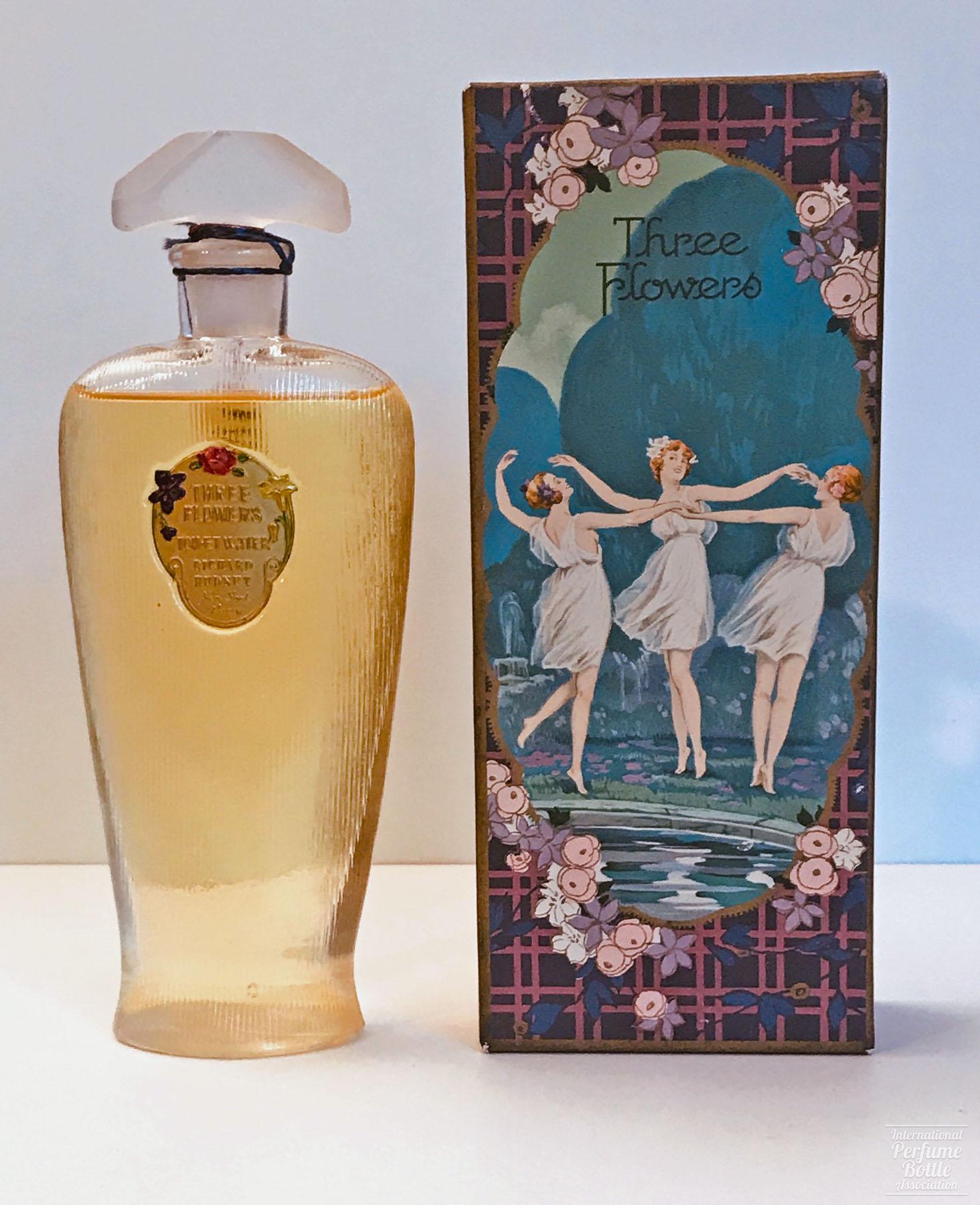 "Three Flowers Toilet Water" by Richard Hudnut