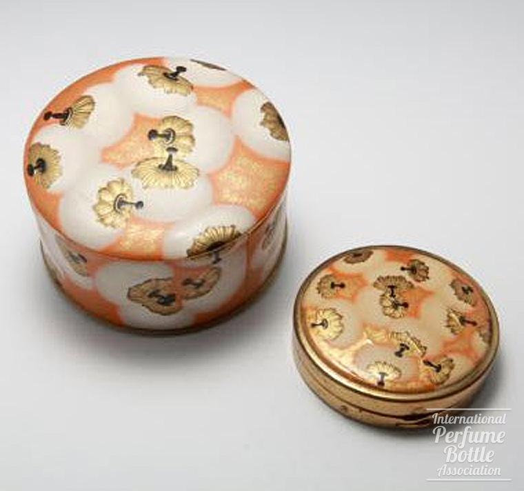 "Au L'Origan" and "Au Chypre" Powder Boxes by Coty