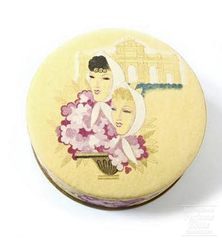 "Flores de Madrid" Powder Box by Quimiflor