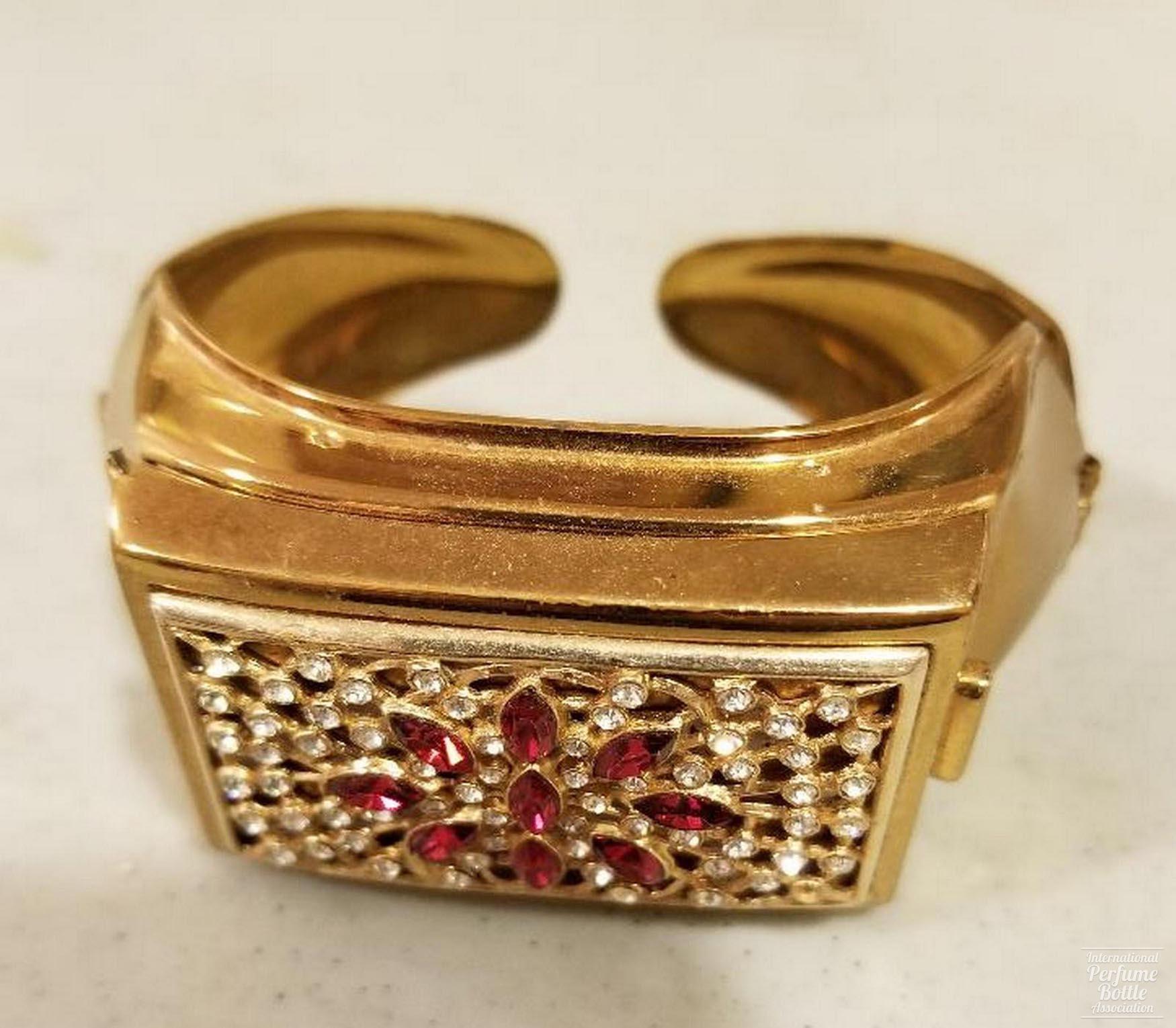 Rhinestone Bracelet Compact by K & K