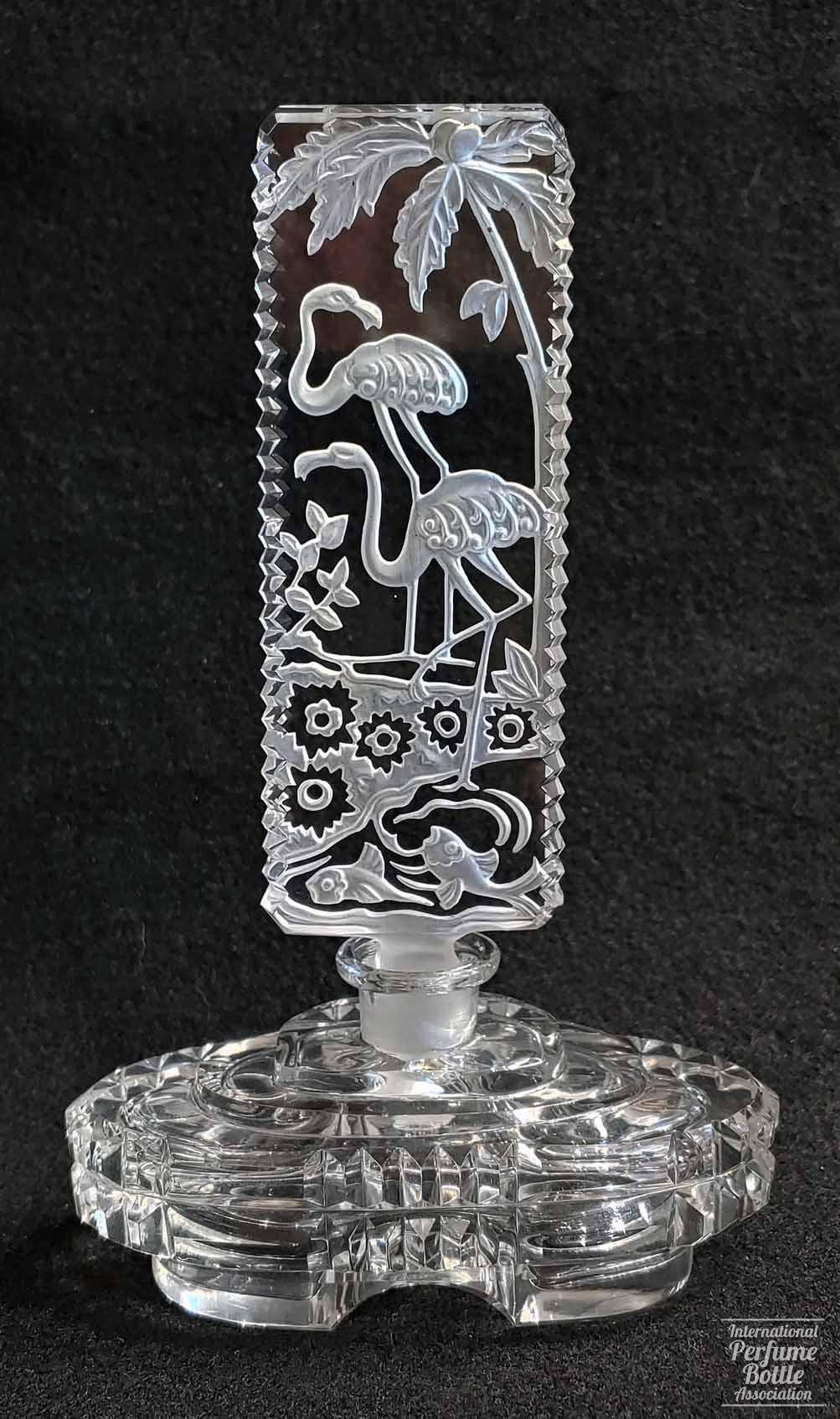 Czech Flamingo Bottle