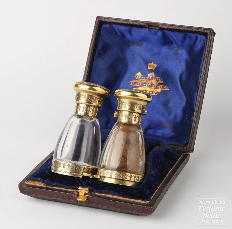 Double Scent Container Like Opera Glasses