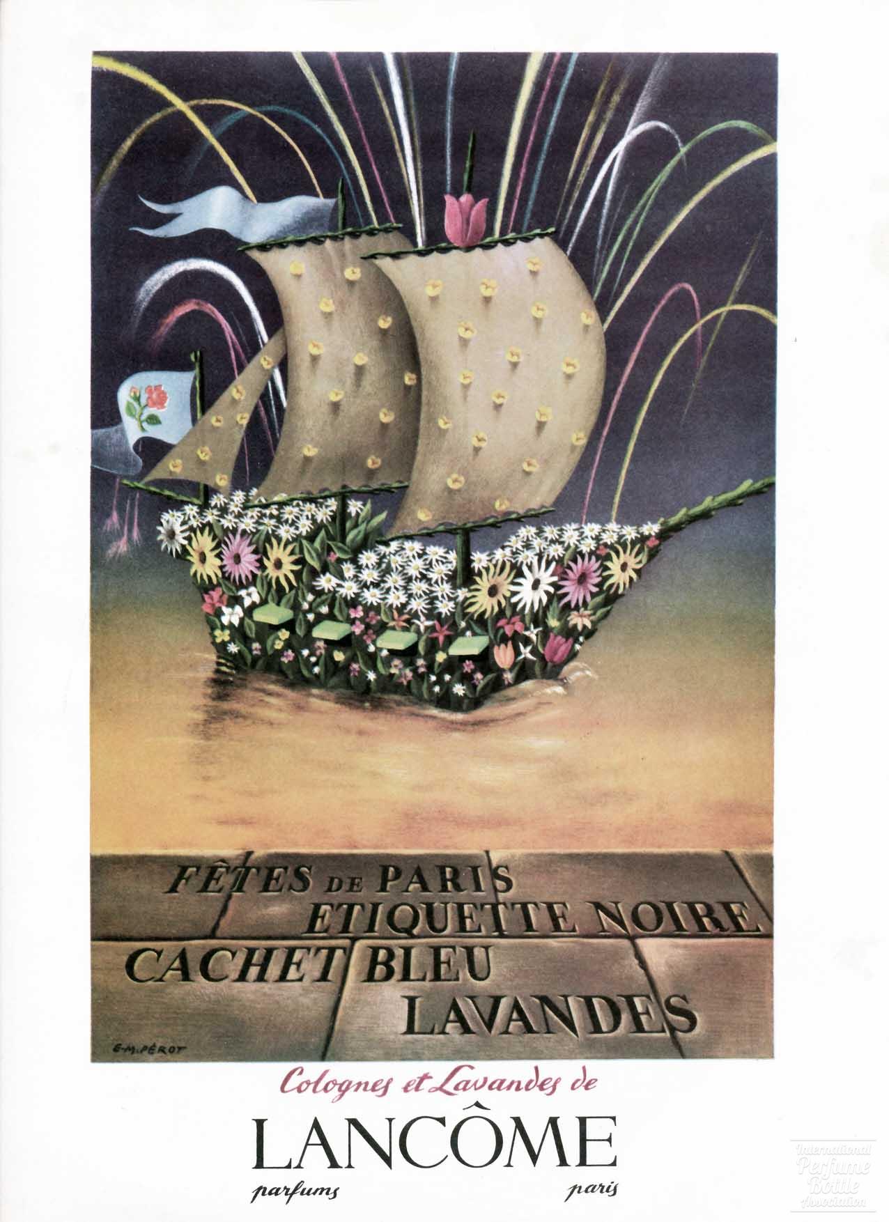 Lancôme Parfums Advertisement - 1950's