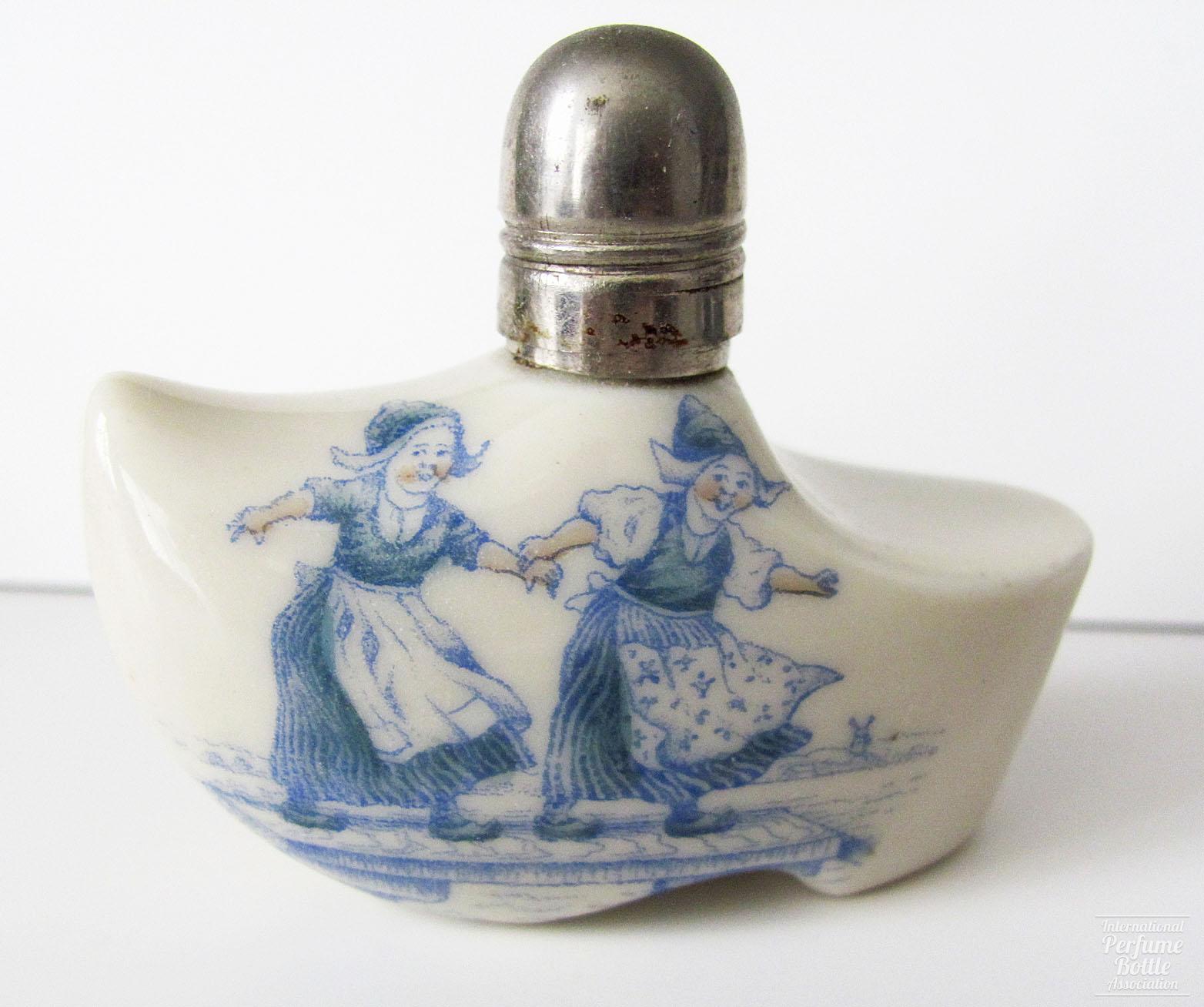 Dutch Shoe With Dancing Girls