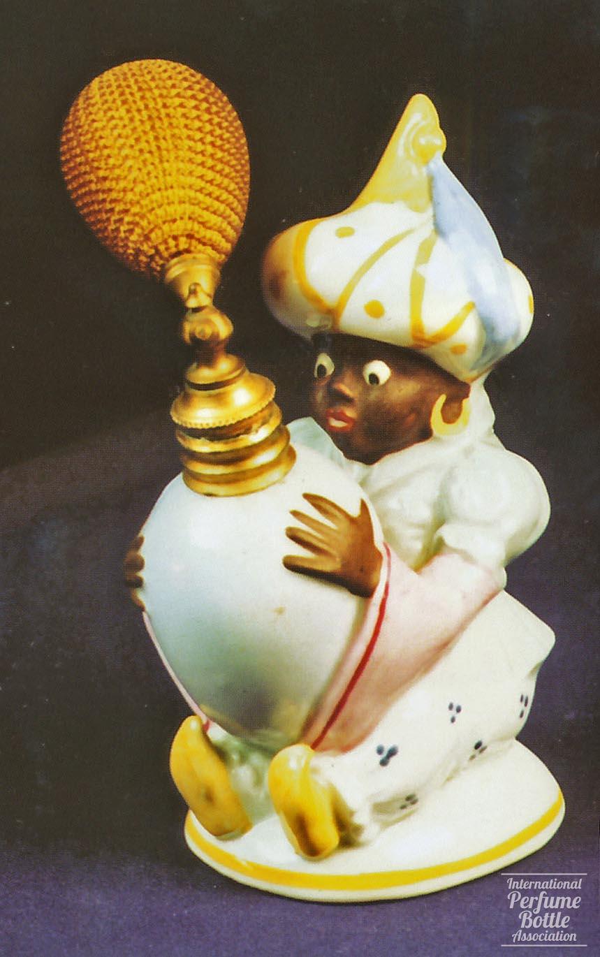 Arab Boy Holding Urn Atomizer