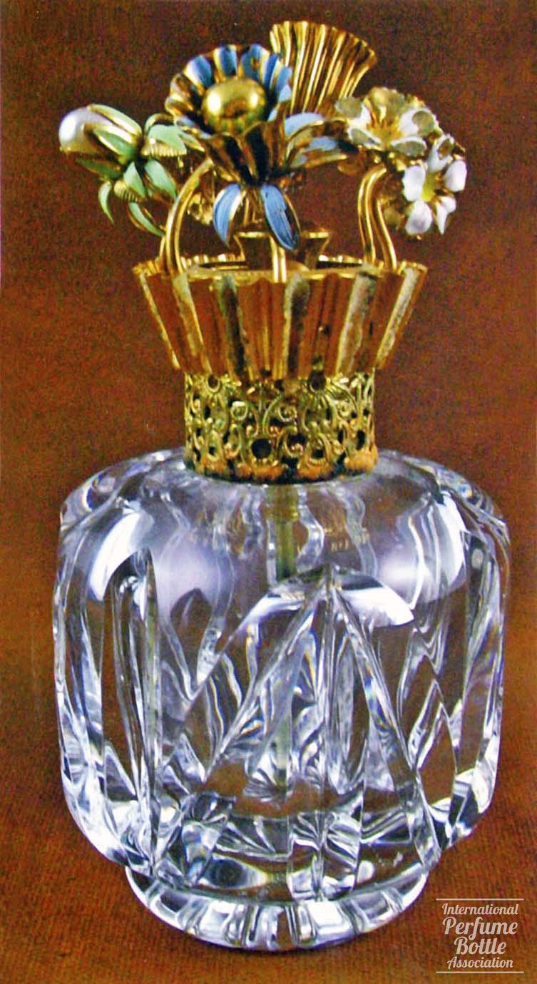 Crystal Atomizer With Flowerd Top From IRice