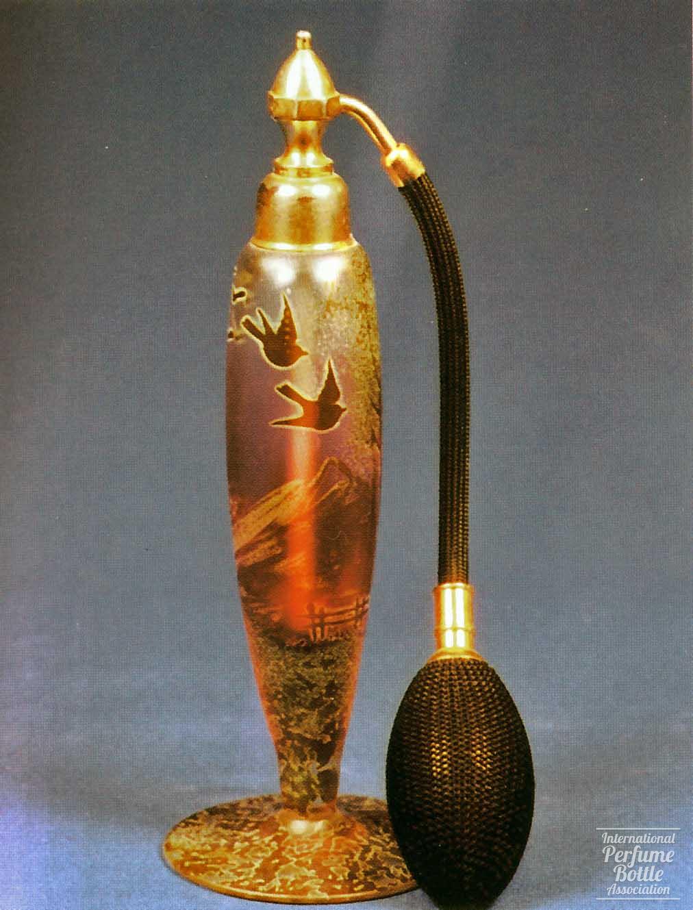 Atomizer With Birds by Marcel Franck and Beyermann & Co.