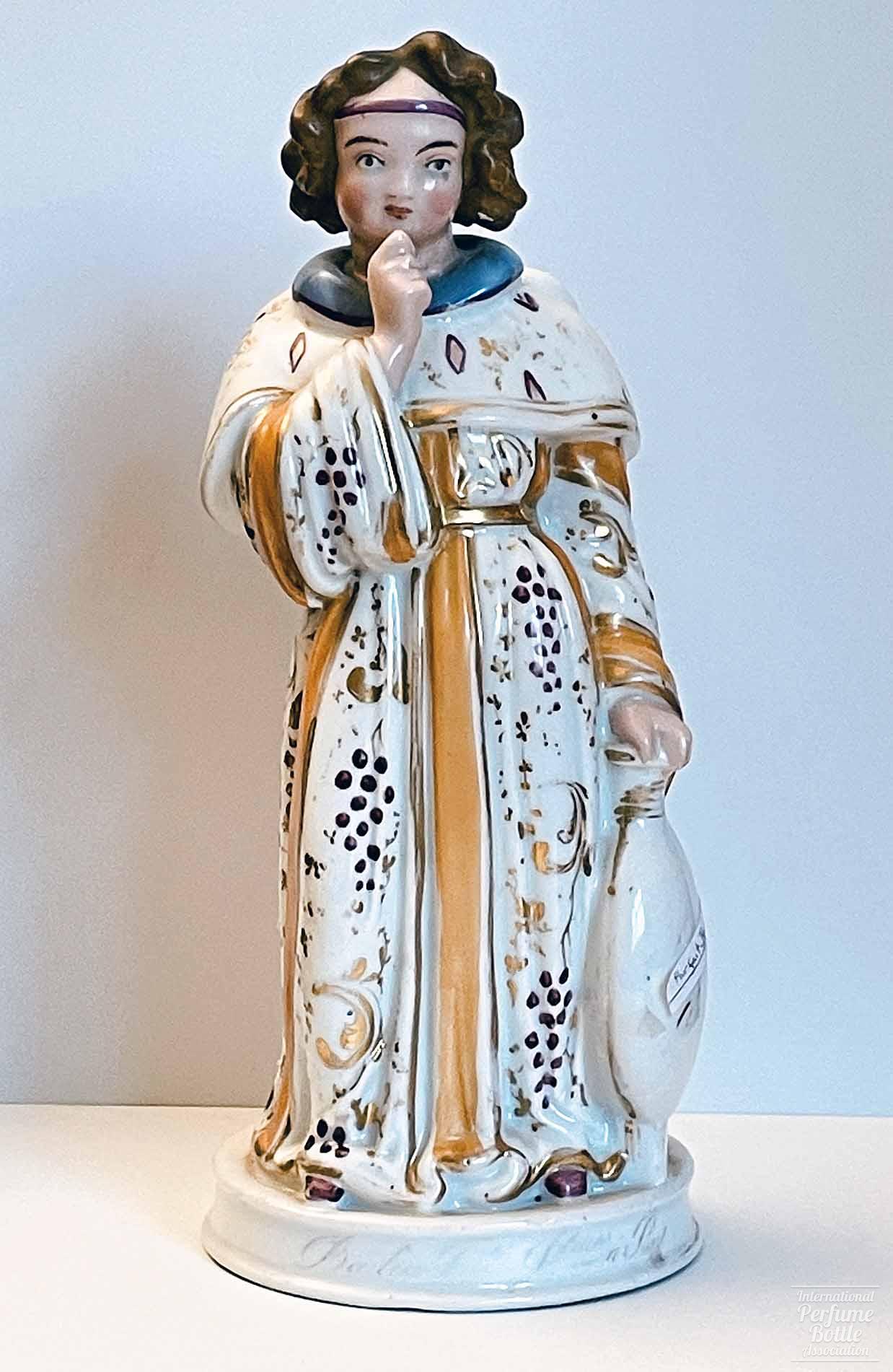 Old Paris Ceramic Bottle by Badin Fréres