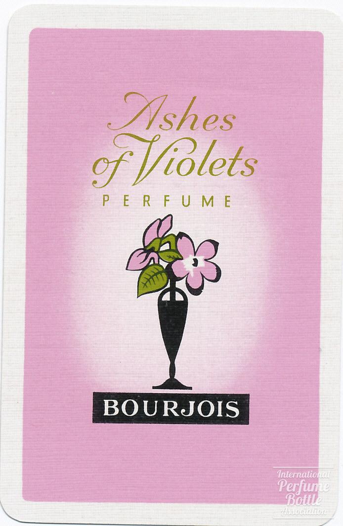 "Ashes of Violet" Playing Card by Bourjois