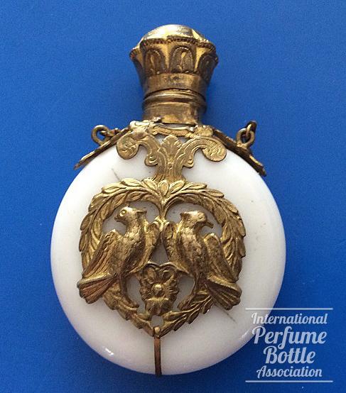 White Opaline Scent Bottle