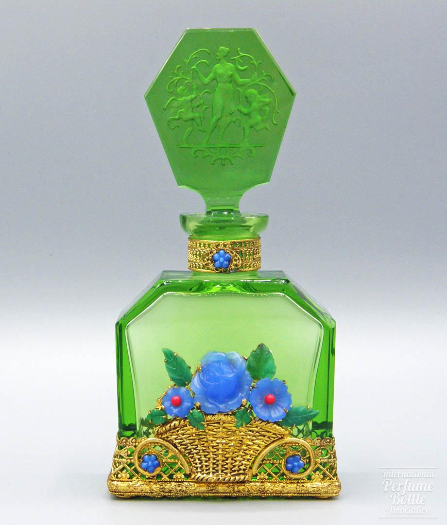 Green Jeweled Czech by Josef Schmidt