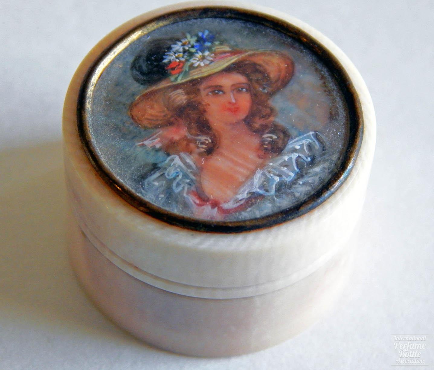 Lady With Flowered Hat Concreta by Molinard