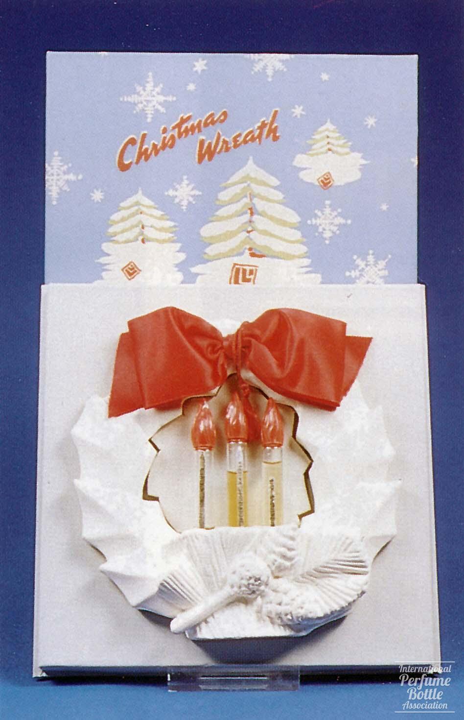 Christmas Wreath Presentation by Lucien Lelong