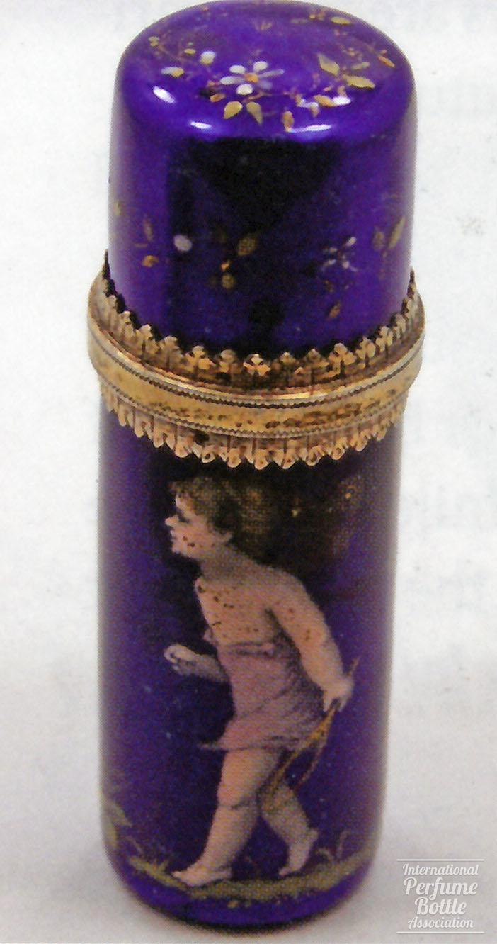 Blue Perfume With Cherub