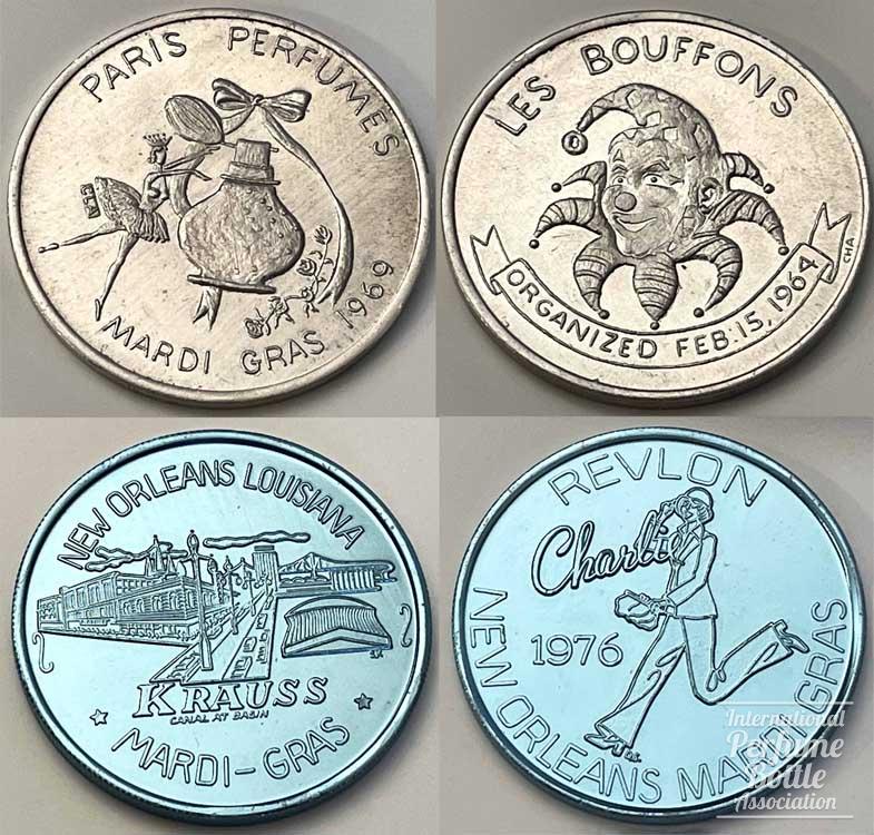 Mardi Gras Perfume Doubloons