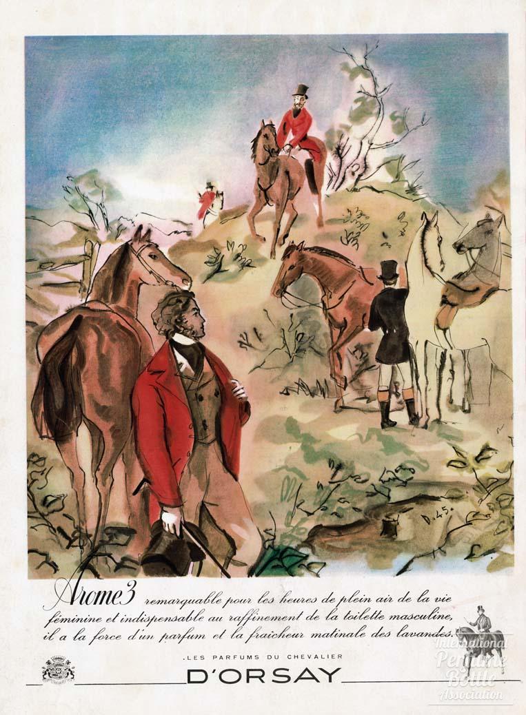 "Arome 3" by D'Orsay Advertisement - 1945