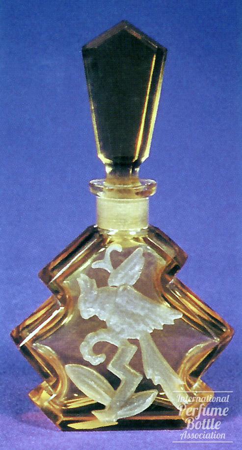 Amber Czech With Parrot