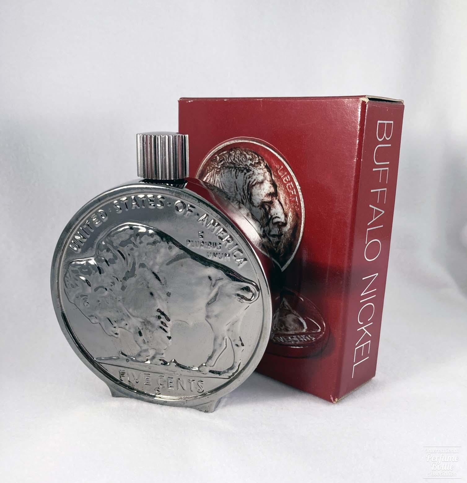 Buffalo Nickel Decanter by Avon