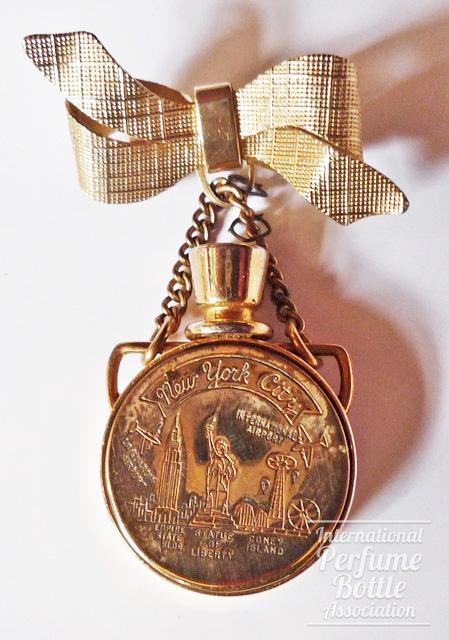 New York City Tourist Perfume Brooch