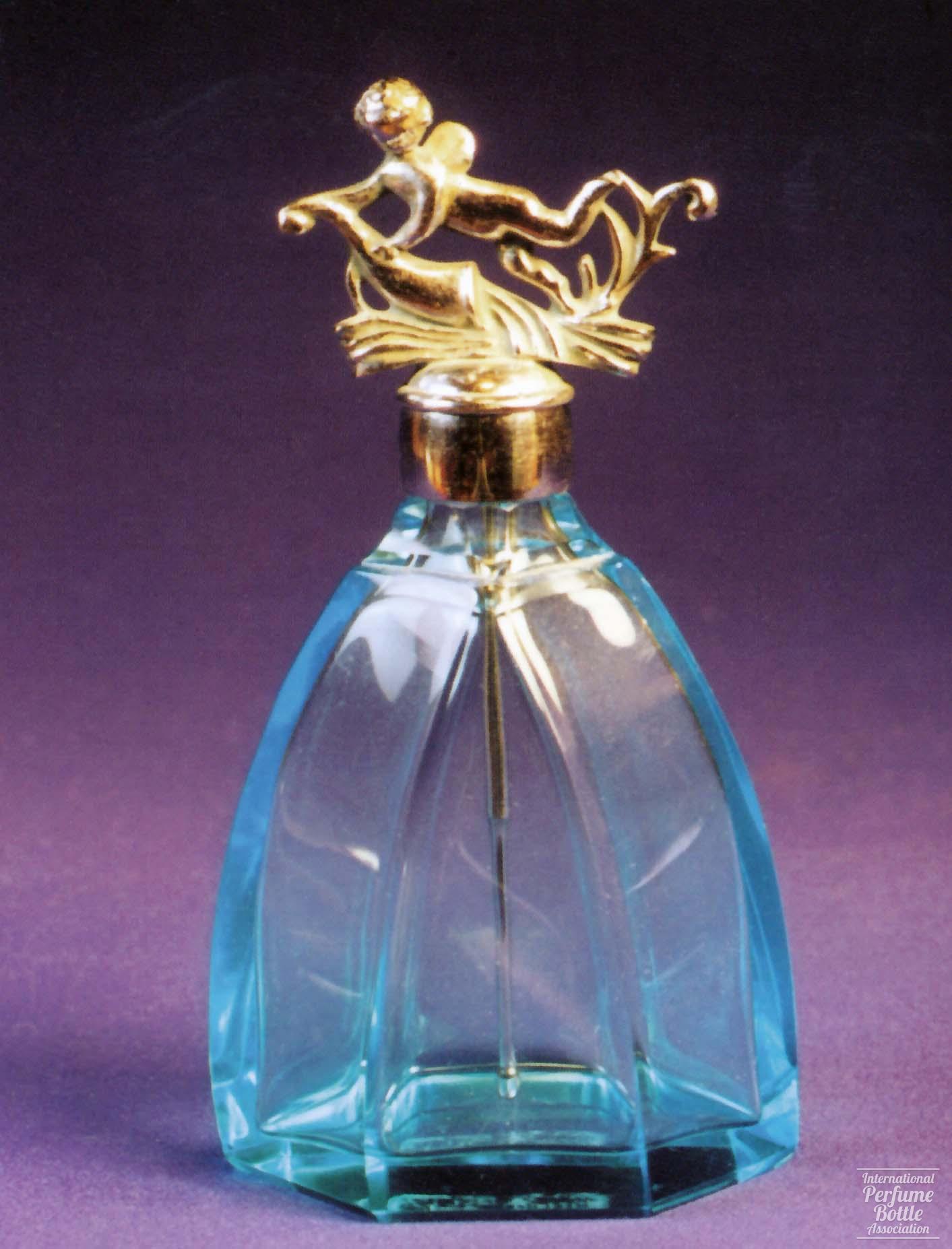 Turquoise Czech With Fairy Stopper