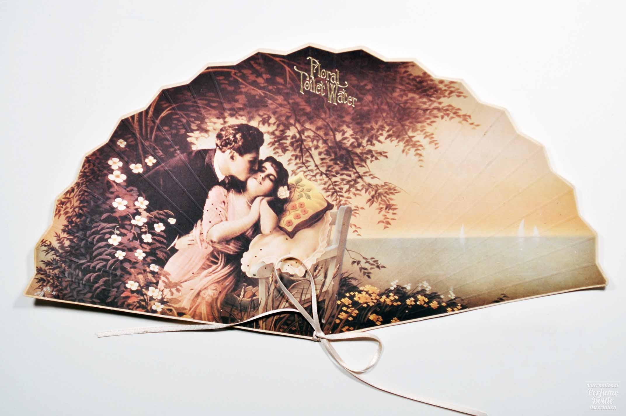Floral Toilet Water Advertising Fan by Penhaligon's