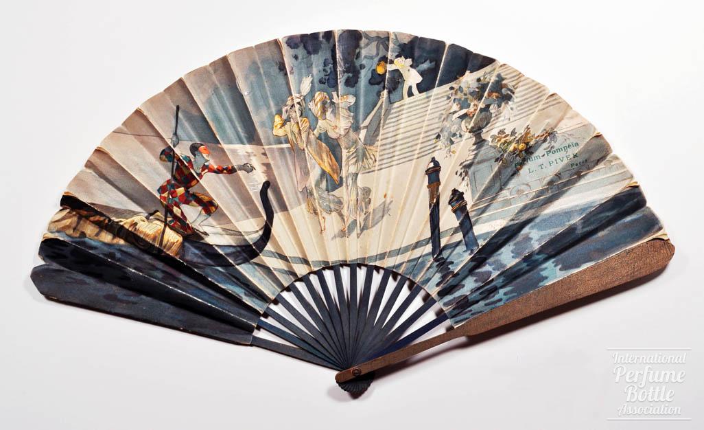 "Pompeia" Advertising Fan by L. T. Piver