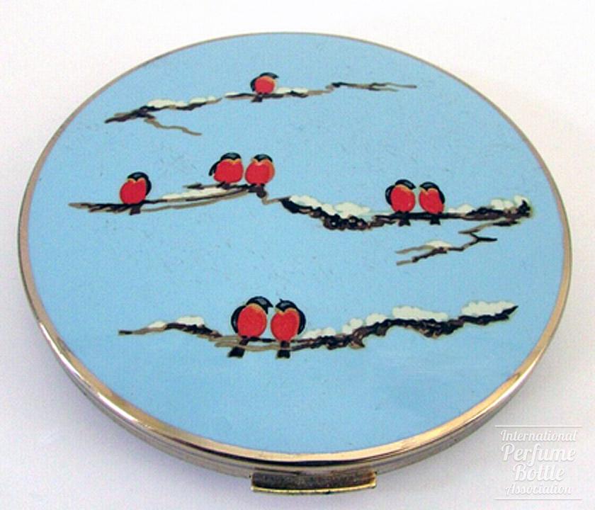 Birds on Snowy Branches Compact by Stratton