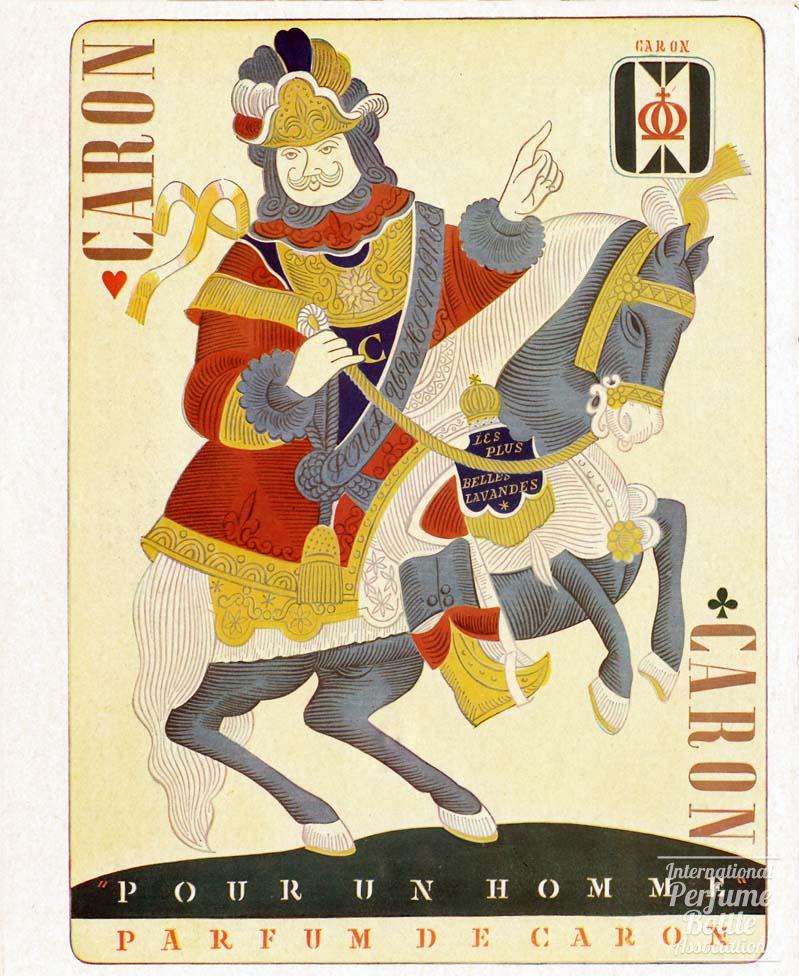 "Pour Un Homme" by Caron Advertisement - 1930's