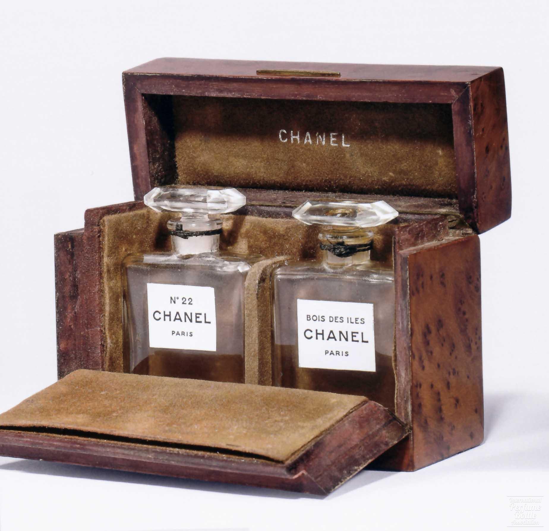 "No. 22" and "Bois des Iles" by Chanel
