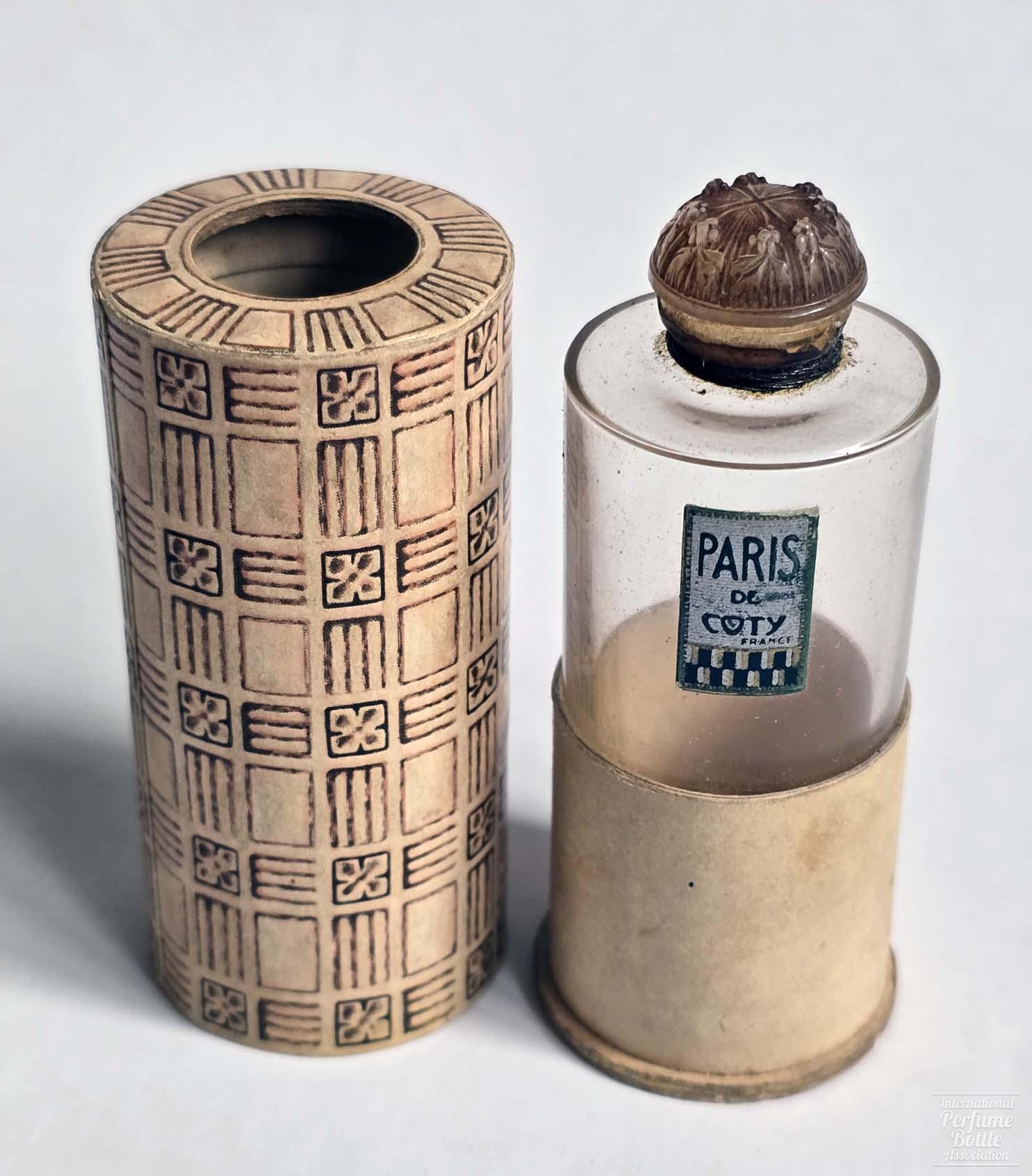 "Paris" Cylindrical Bottle by Coty