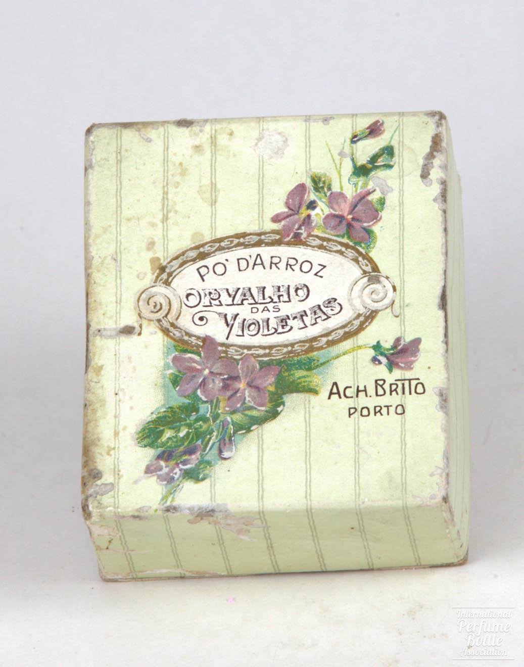"Orvalho das Violetas" Powder Box by Ach. Brito