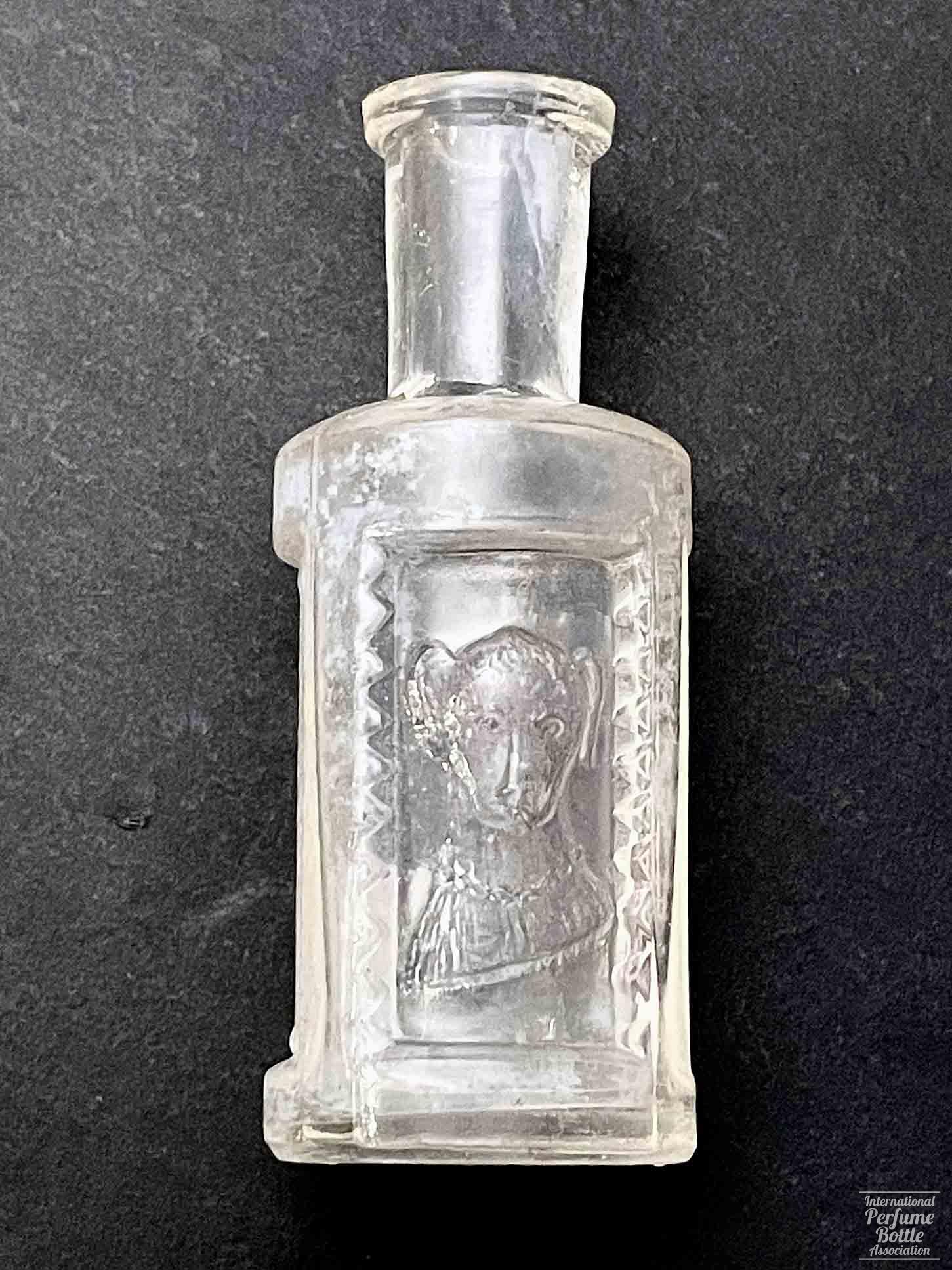 Bottle With Dog Plate Mould by Whitall-Tatum, Millville, New Jersey