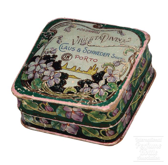 "Violeta Divina" Powder Box by Claus and Schweder