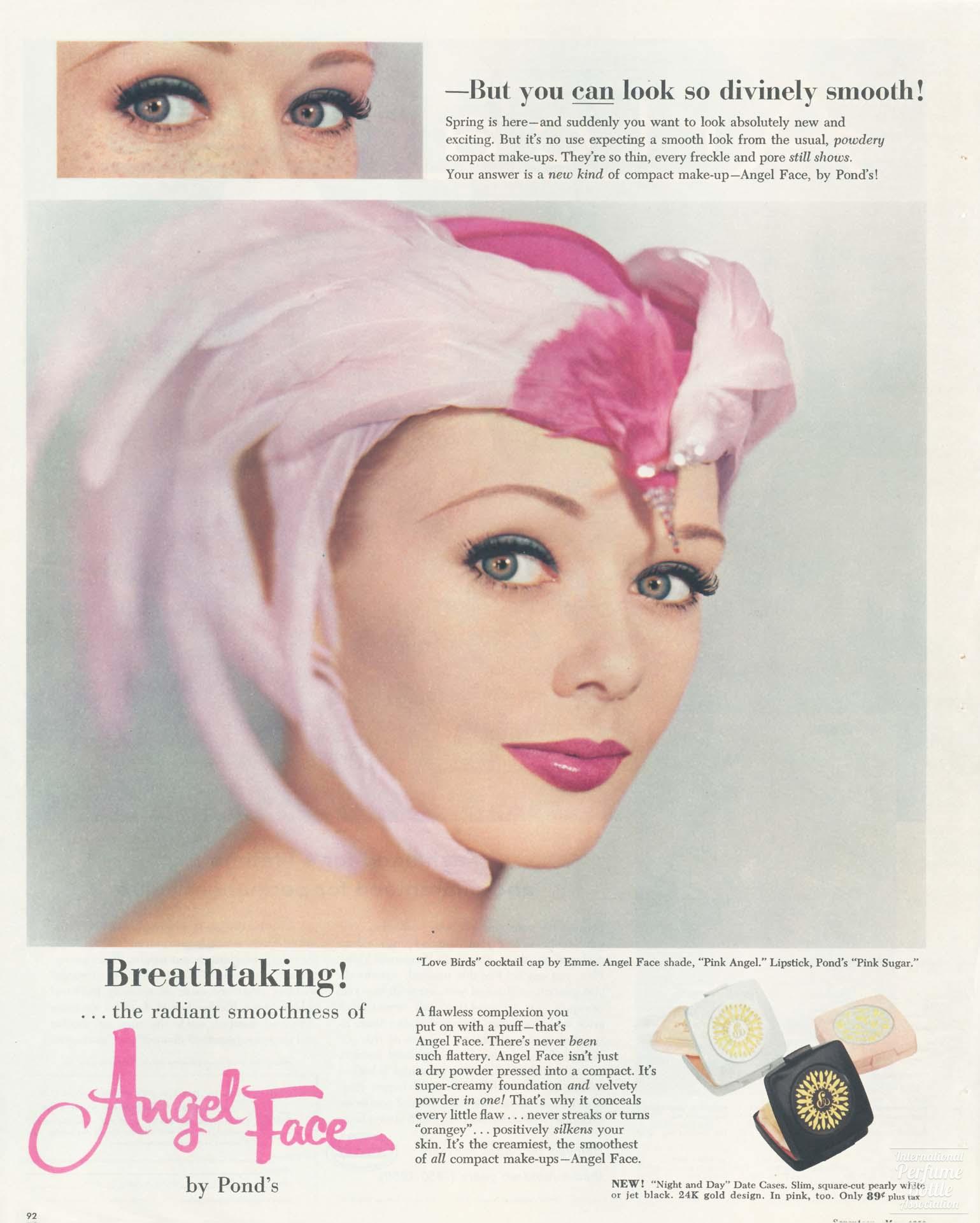 "Angel Face" Powder by Ponds Advertisement - 1959