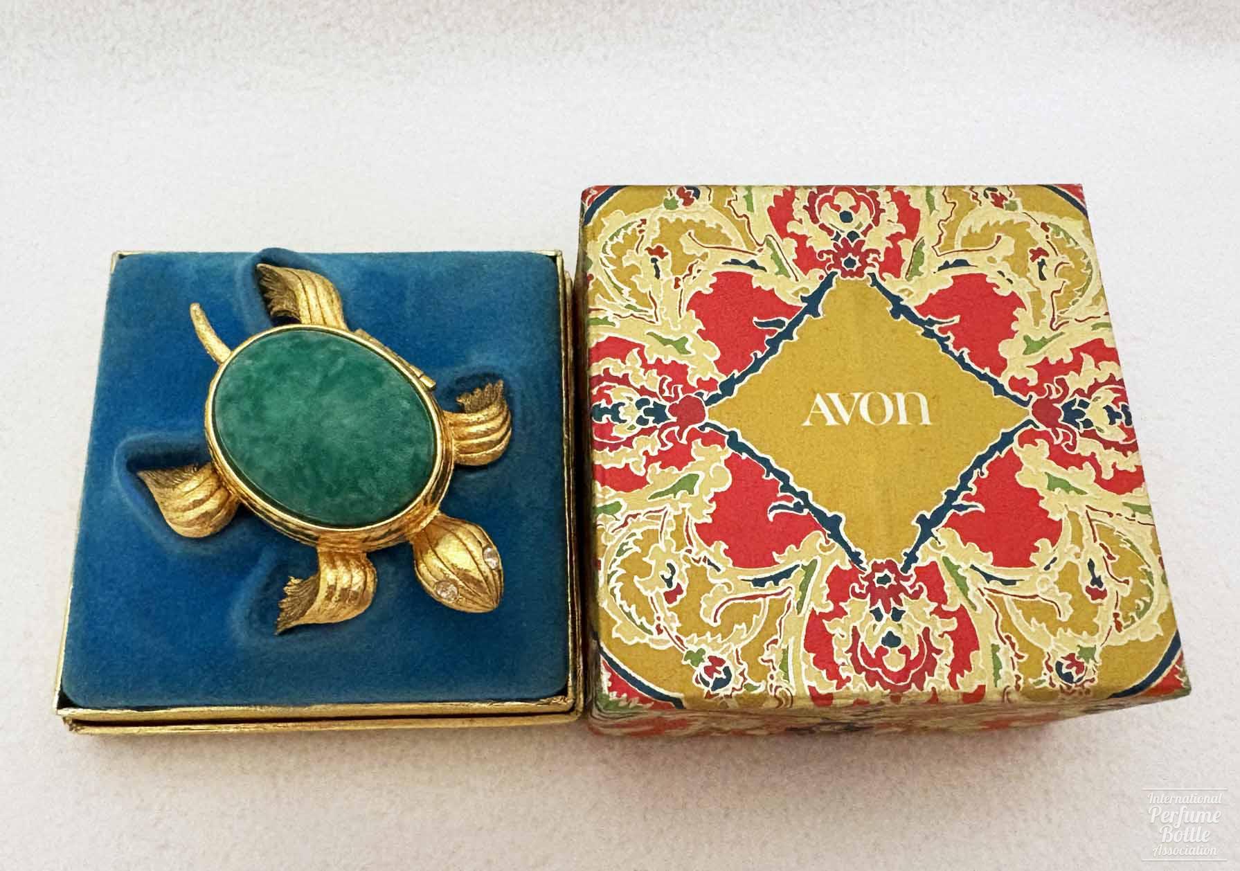 Tortoise Perfume Glace by Avon