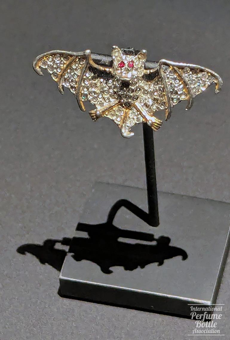 Bat Vinaigrette Brooch by Coro