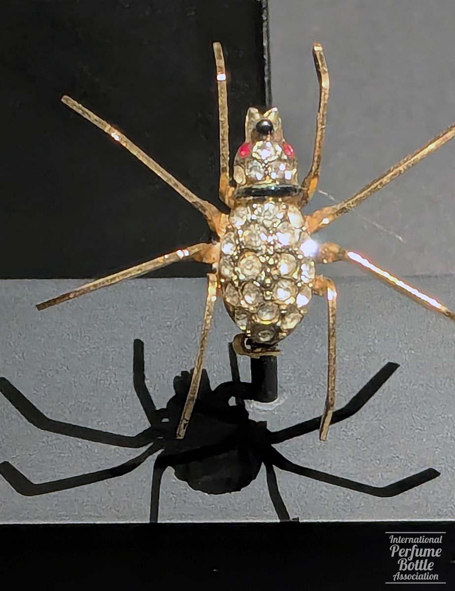 Spider Vinaigrette Brooch by Coro
