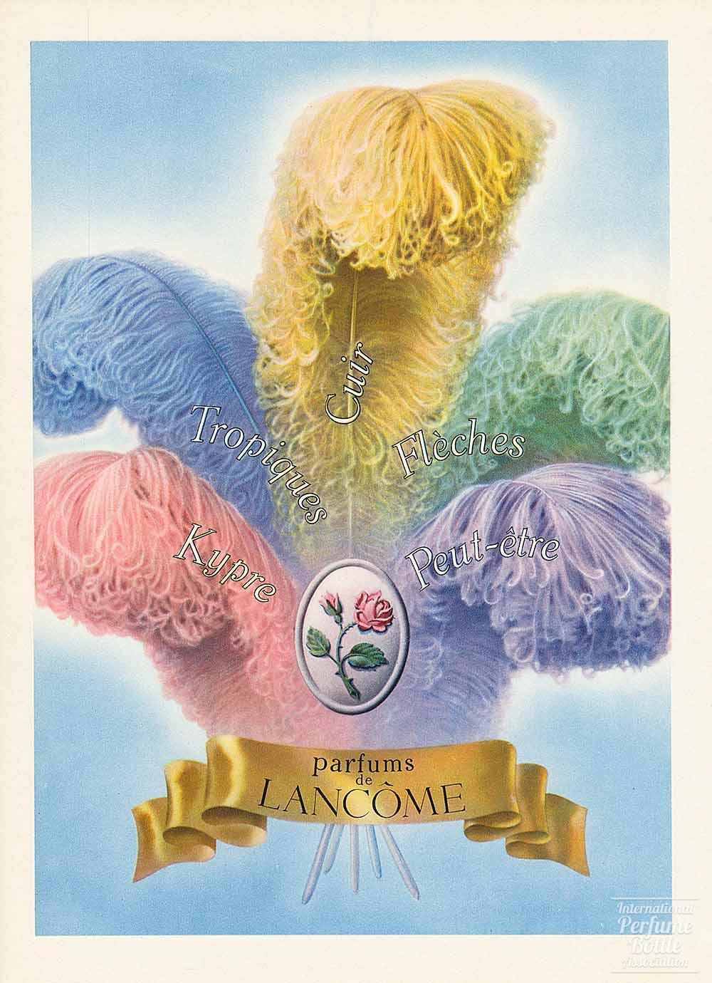 Perfumes by Lancôme Advertisement - 1945