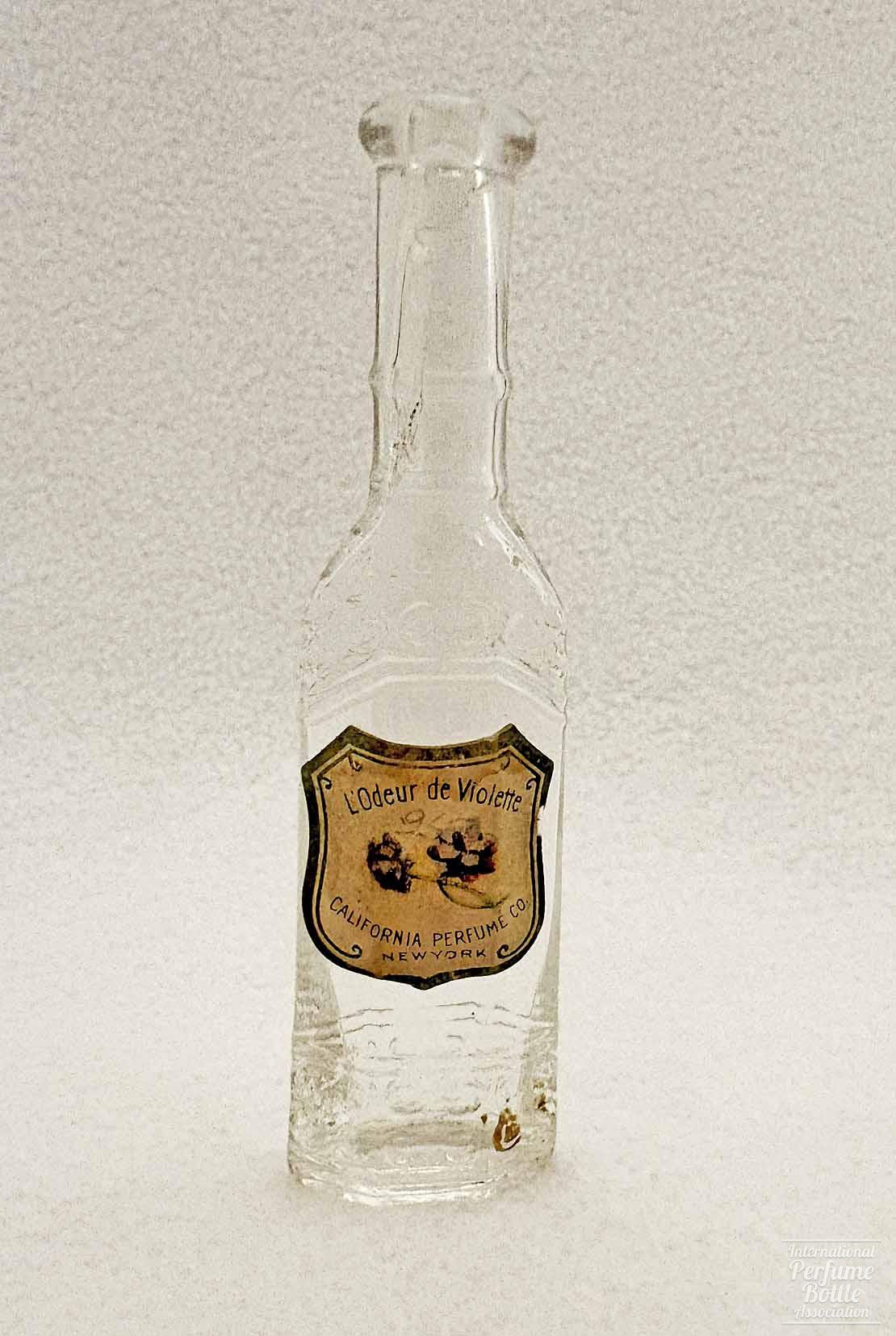 "L'Odeur de Violette" by California Perfume Co. (Avon)