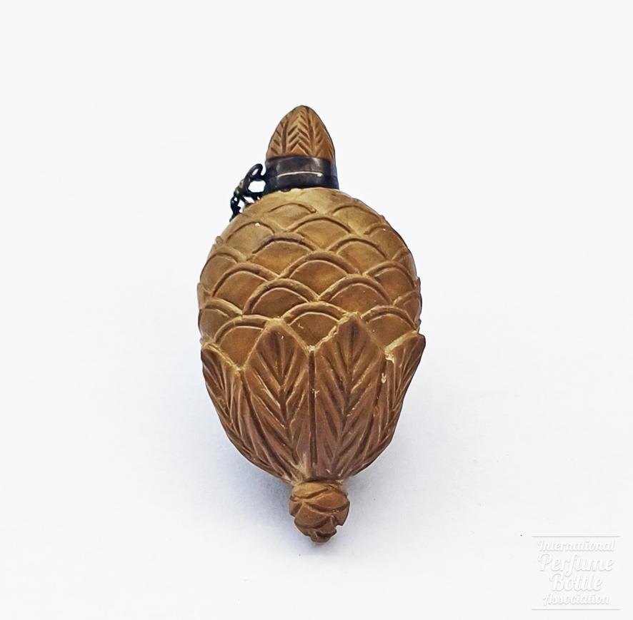 Pineapple Bottle of Lava Stone